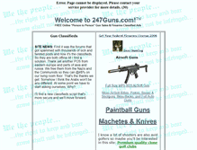 Tablet Screenshot of gunbrokers.com